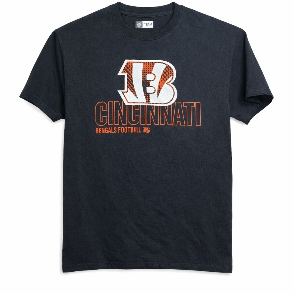 Cincinnati Bengals NFL Graphic Tee Black Size M Football Fan Shirt